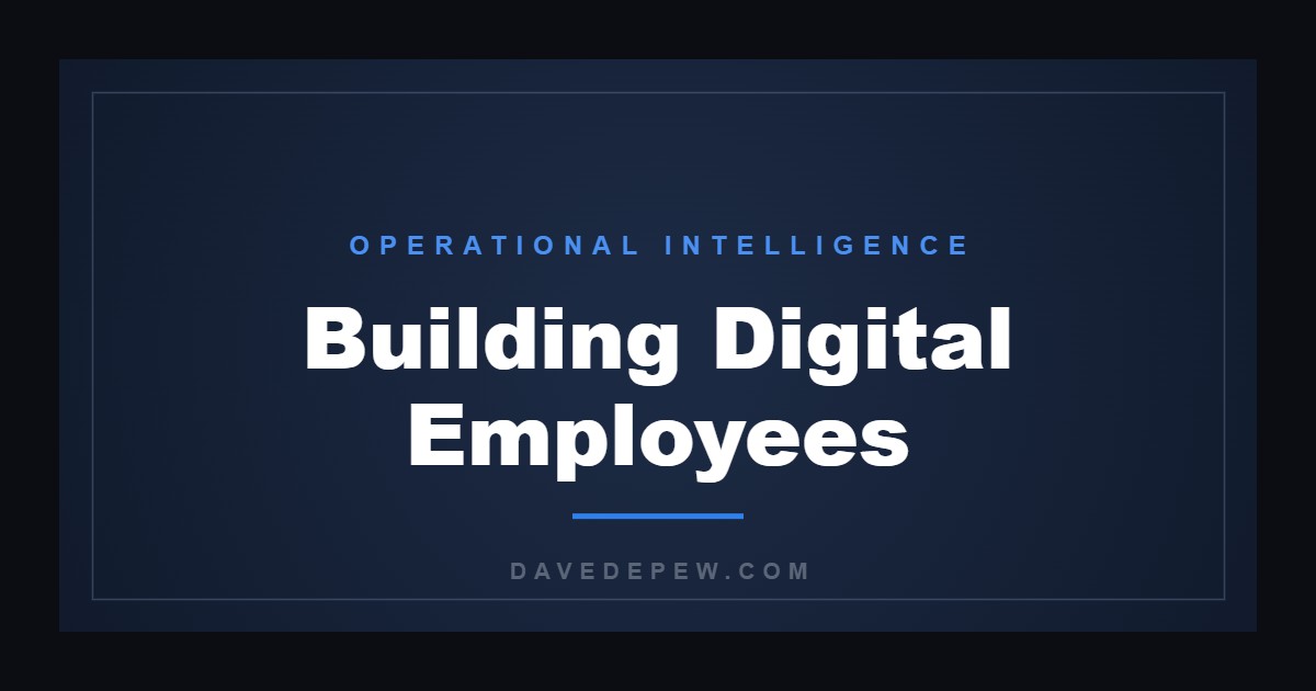Building Digital Employees