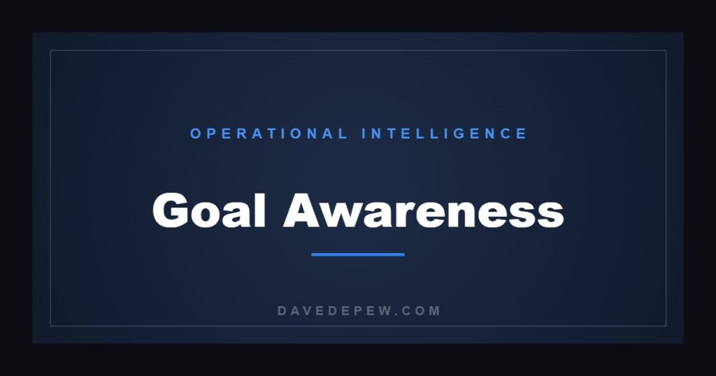 Goal Awareness