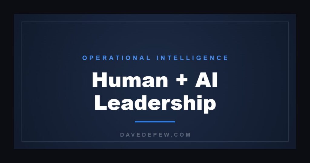 Human + AI Leadership