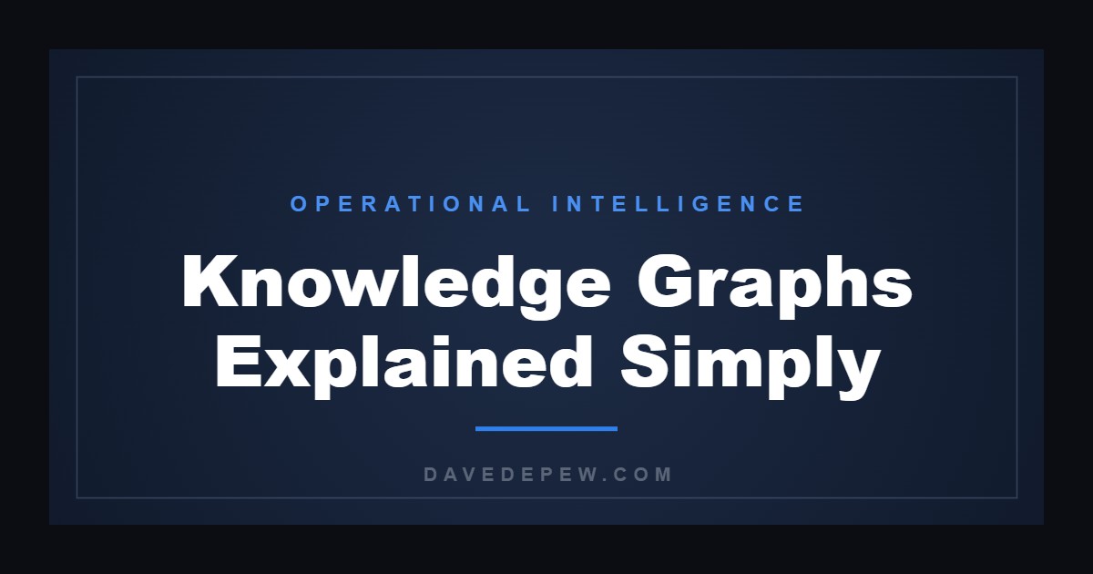 Knowledge Graphs Explained Simply
