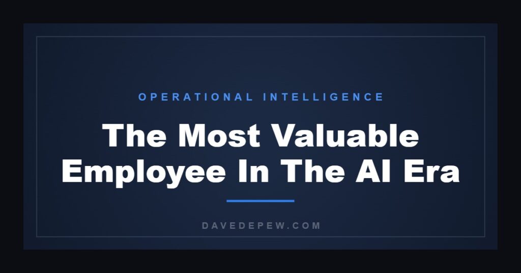 The Most Valuable Employee In The AI Era