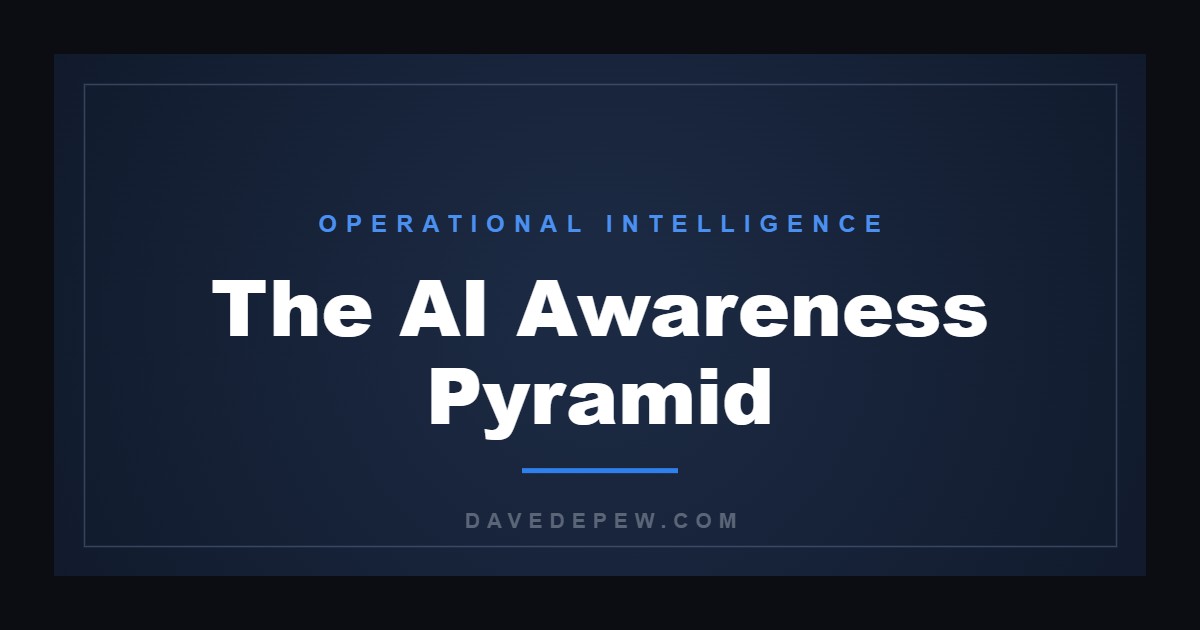 The AI Awareness Pyramid