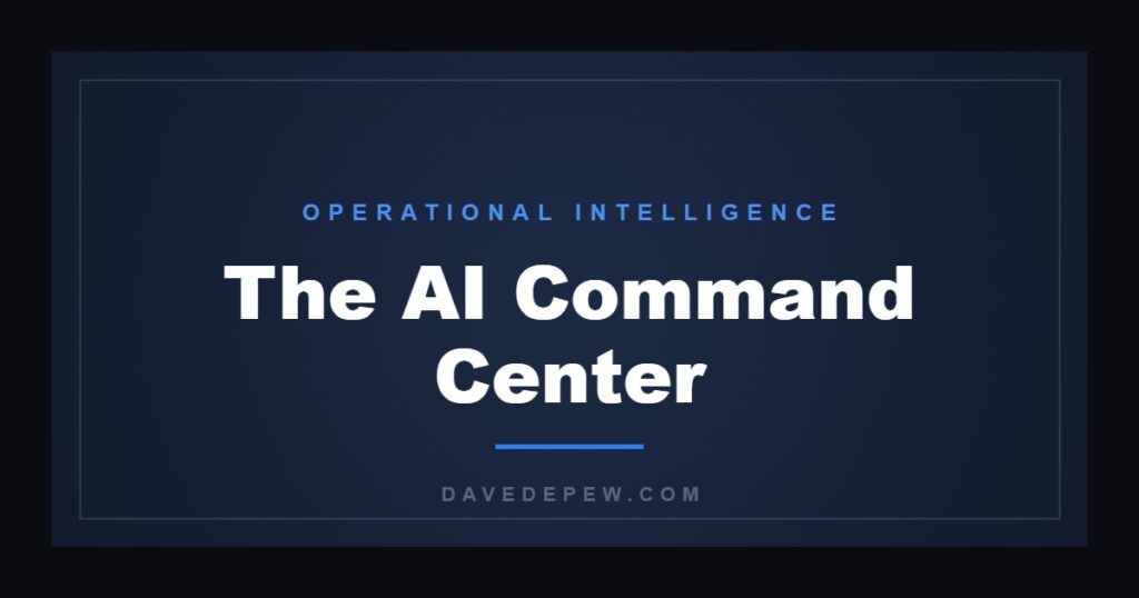 The AI Command Center