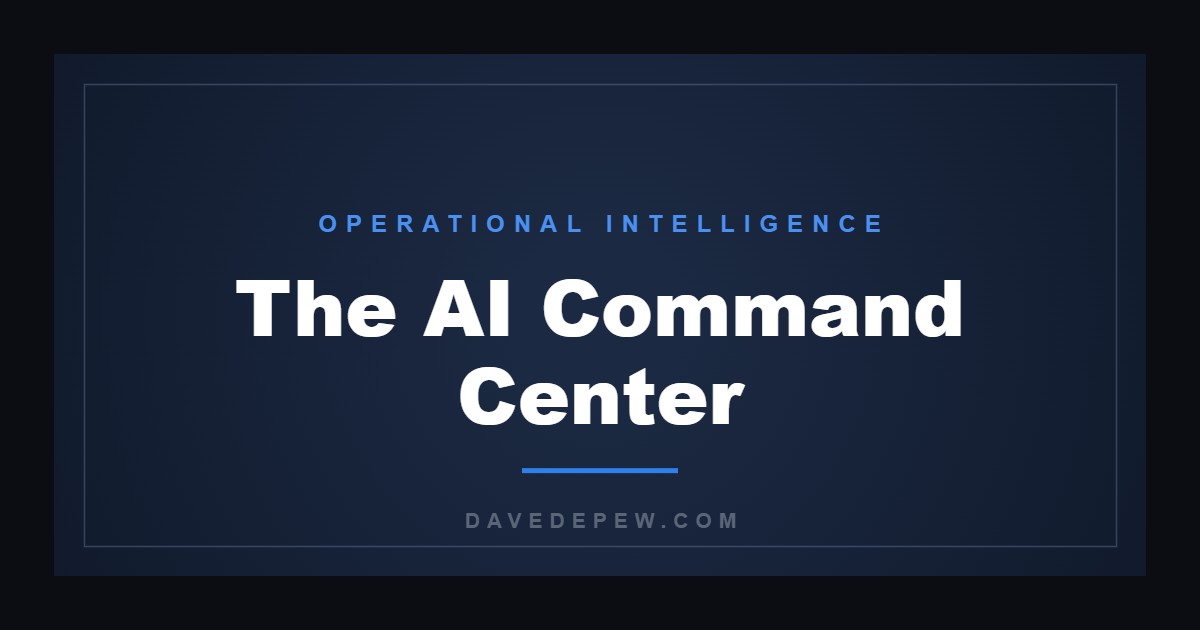 The AI Command Center