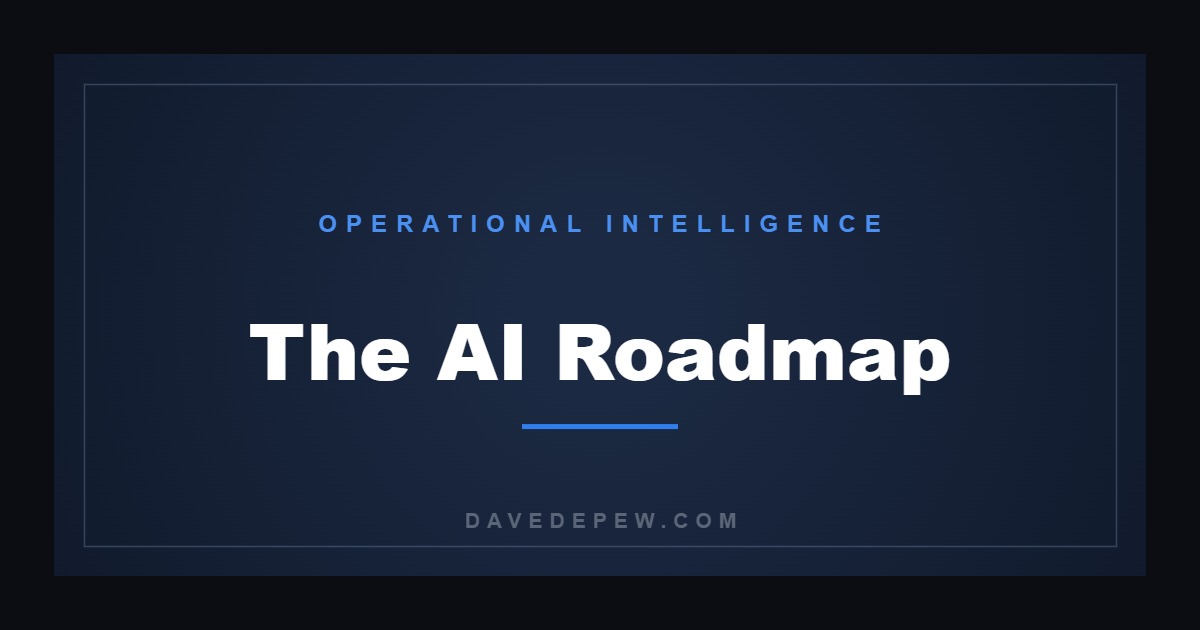 The AI Roadmap