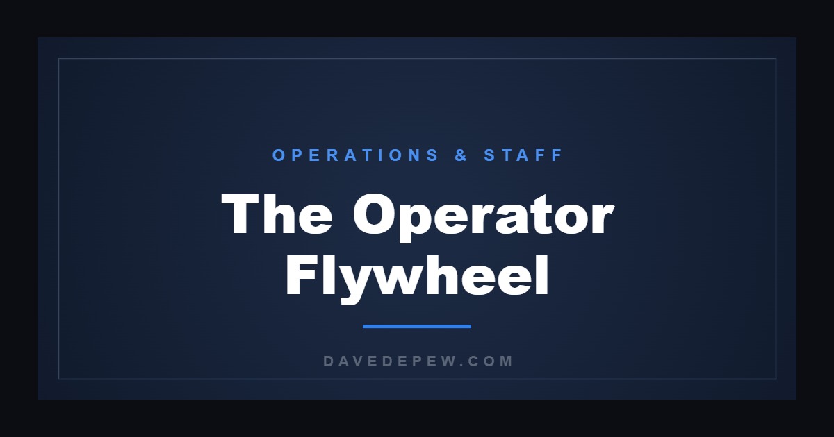 The Operator Flywheel