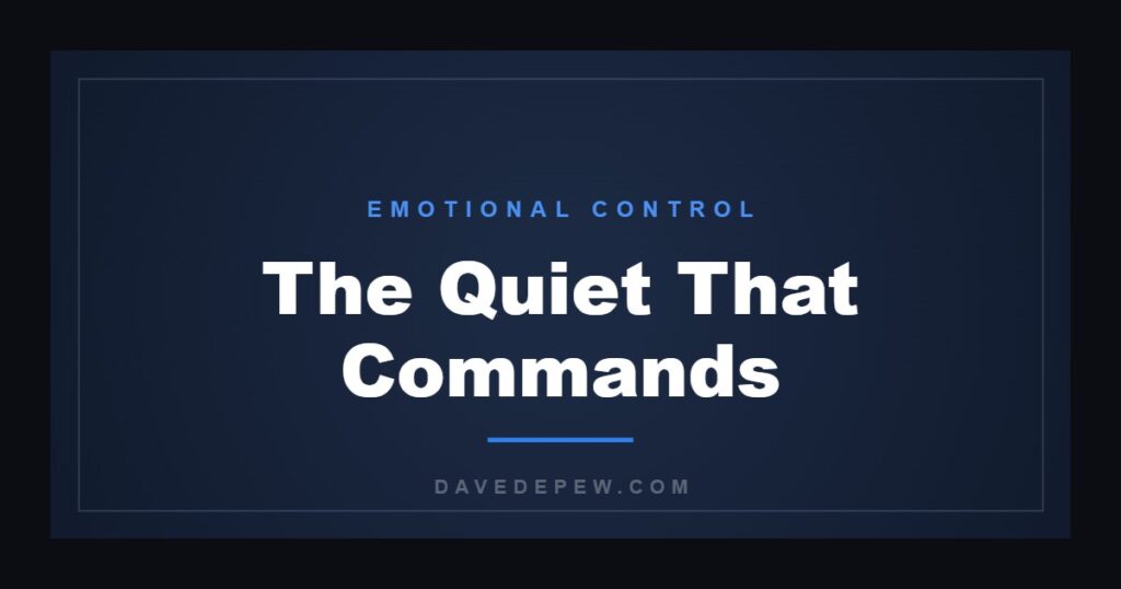 The Quiet That Commands