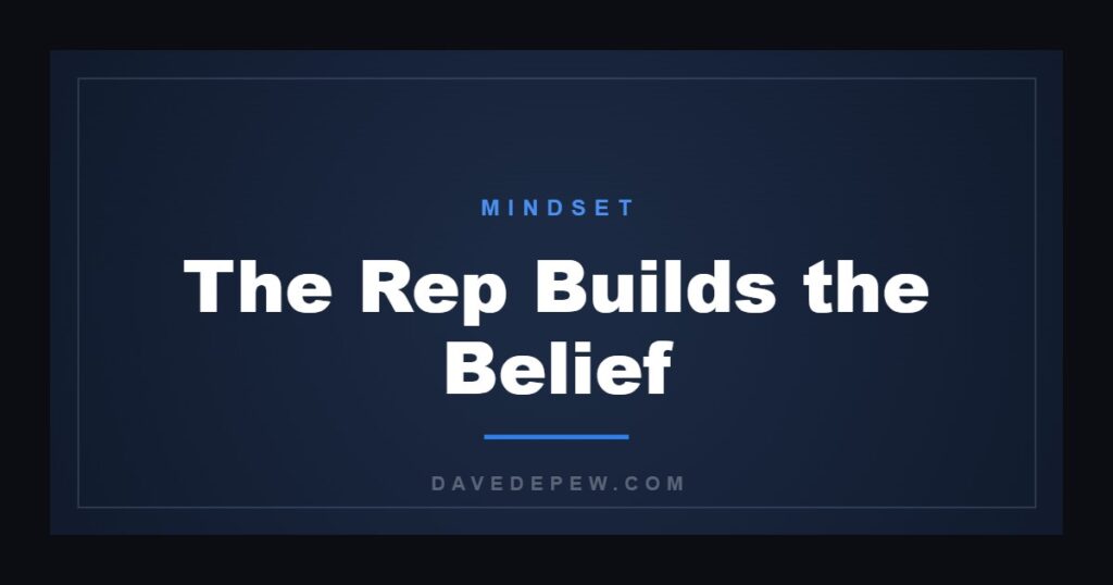 The Rep Builds the Belief