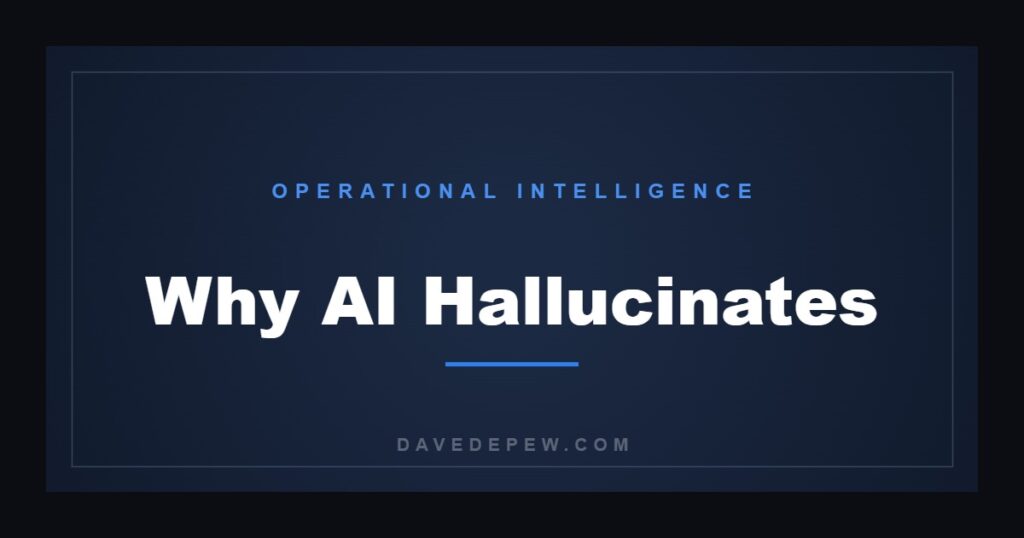 Why AI Hallucinates